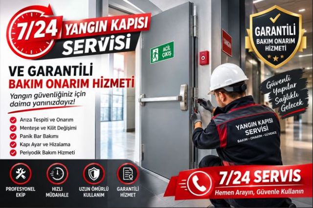Sultanbeyli Yangın Kapısı Tamiri ve Servisi